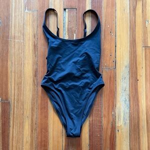 Skims Black One-Piece Swimsuit